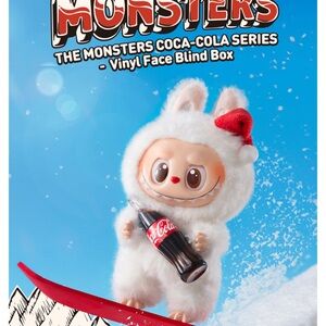Authentic Labubu  THE MONSTERS COCA-COLA SERIES-Vinyl Face Surprise Shake
